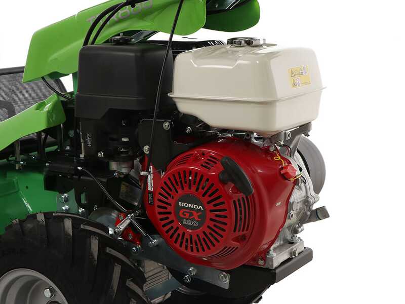 Lampacrescia MGM TTR886 - Schlegelm&auml;her - Zwillingsreifen - Honda GX390 starke Steigungen