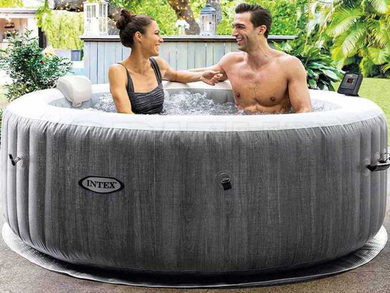 Intex Greywood Deluxe 28440EX - &Oslash;196x71 cm - Whirlpool Spa