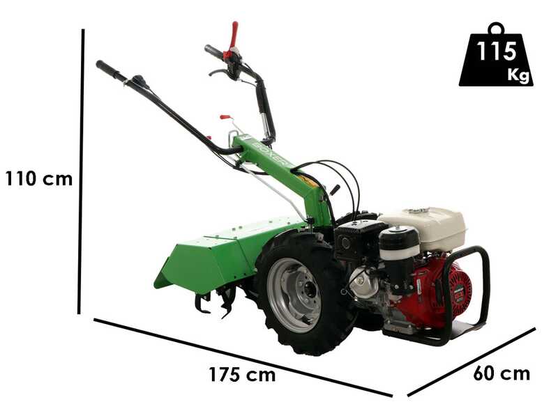 Einachsschlepper Lampacrescia MGM Boxer -  Motor Honda GX270