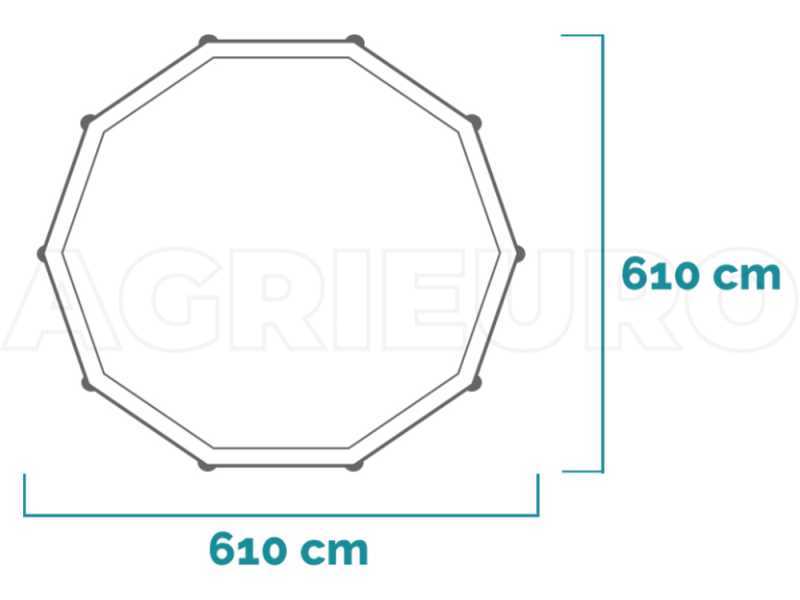 Intex Ultra XTR Frame 26334NP - &Oslash;610x122 cm - RundPool