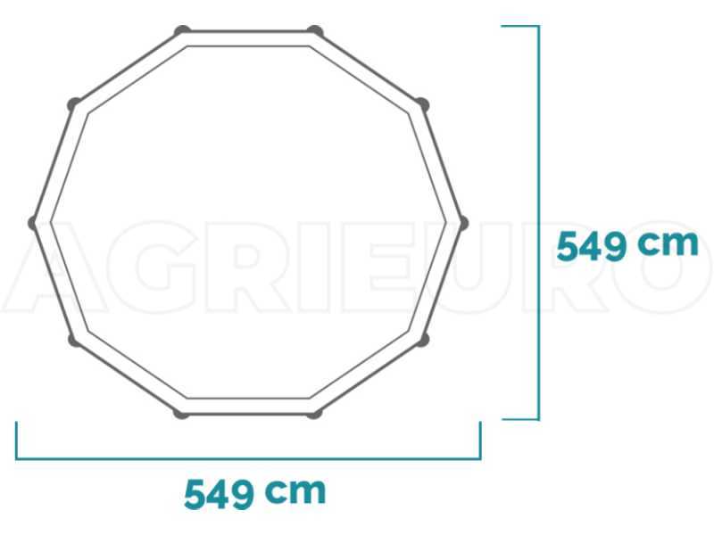 Intex Ultra XTR Frame 26330NP - Ø549x132 cm - RundPool