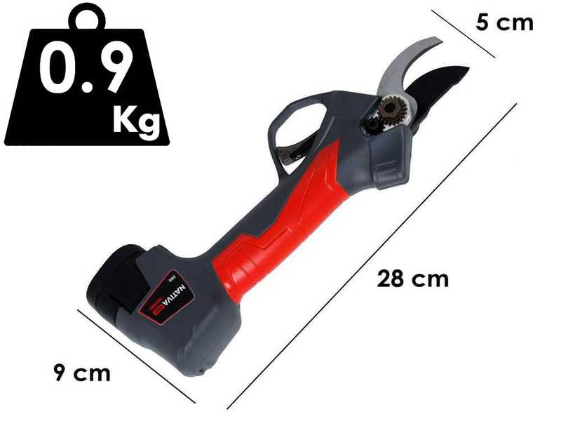 Akku Baumschere Ausonia Nativa Small + S&auml;ge turbo 180