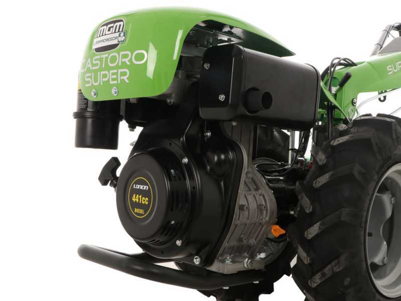 Lampacrescia MGM Castoro Super &ndash; Diesel-Einachsschlepper &ndash; Loncin D440F &ndash; 11 PS