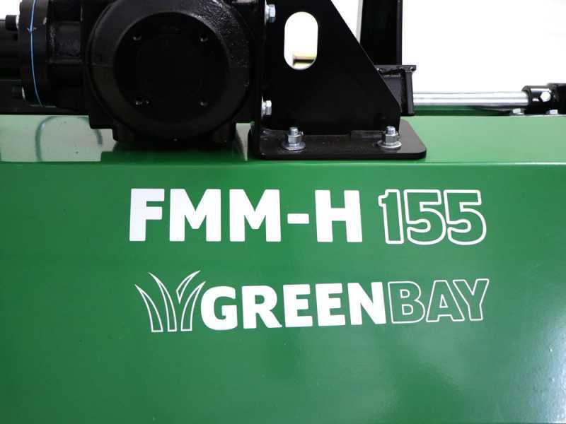 Greenbay FMM-H 155 - Mulcher f&uuml;r Traktor mittelschwere Baureihe - mit hydraulischer Verschiebung