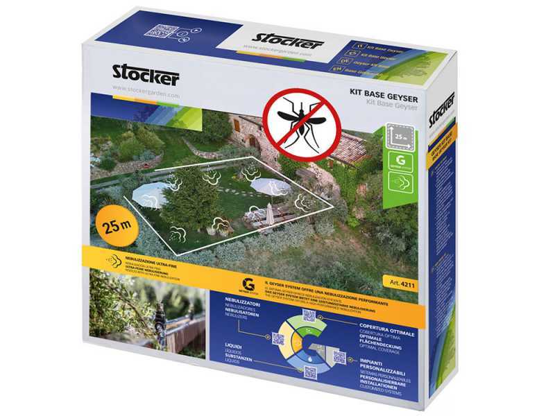 Basiskit Geyser - Zubeh&ouml;r f&uuml;r Spr&uuml;hger&auml;te Stocker Geyser