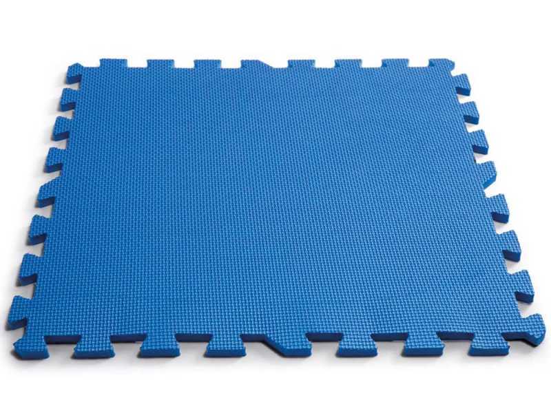 Anti-Rutsch-Bodenschutzfliesen blau 50x50 cm 8 Stk. Intex 29081