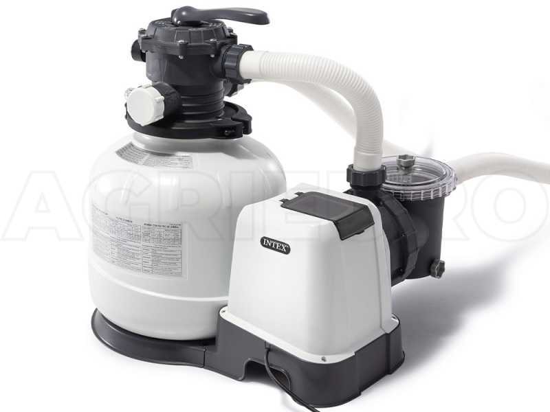 Sandfilterpumpe Intex 26648 - Min. Wasserdurchflussmenge 10.500 l/h