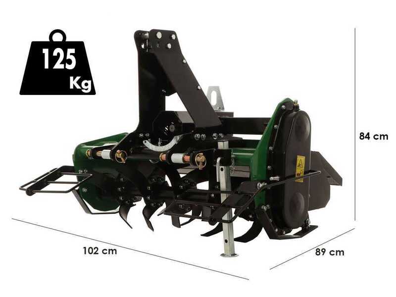 GreenBay TL 85 - Bodenfr&auml;se f&uuml;r Traktor der leichten Reihe - mit fester Aufnahme