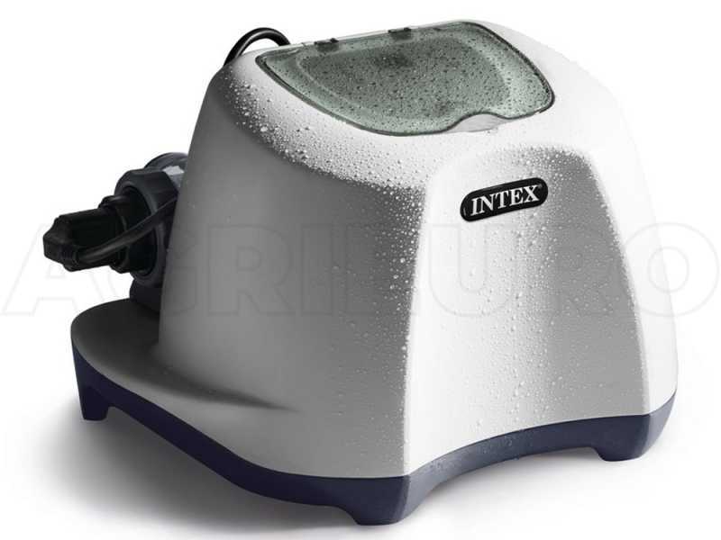 Chlorinator Krystal Clear Intex - Min. Wasserdurchflussmenge 2.650 l/h - Max. Fassungsverm&ouml;gen 56.800 l
