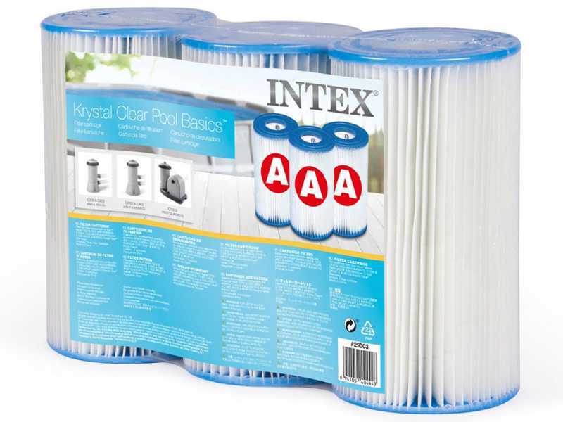 Filterkartusche Typ A  Intex 29003 -  3 Stk.