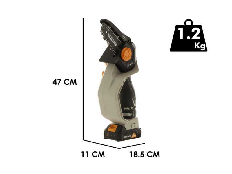 Einhand Akku-Astkettens&auml;ge Batavia NEXXSAW V3.1 - 18V 2 Ah