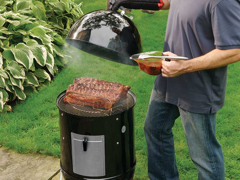 Weber Smokey Mountain Cooker Holzkohlegrill 47 cm