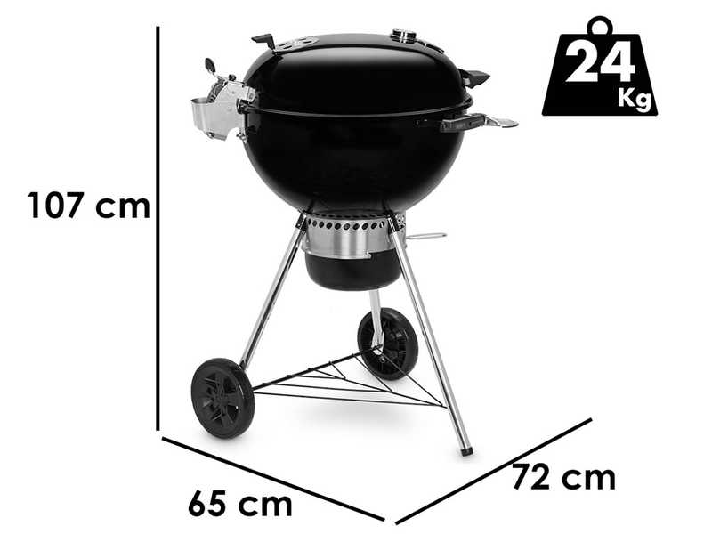 Weber Master Touch Premium SE E-5775 BLK &ndash; Holzkohlegrill