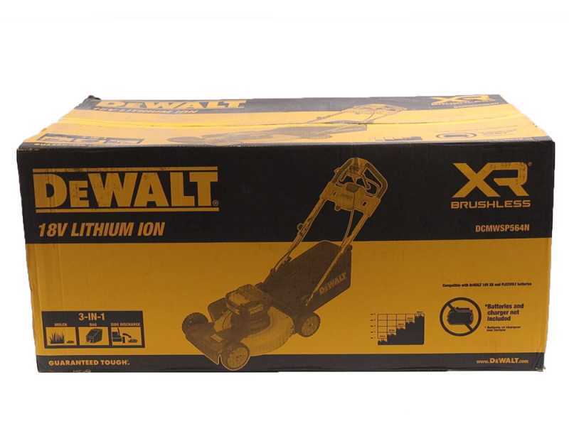 Akku-Rasenm&auml;her DeWalt DCMWSP564N-XJ - Zwei 18V 5AH AKKUS