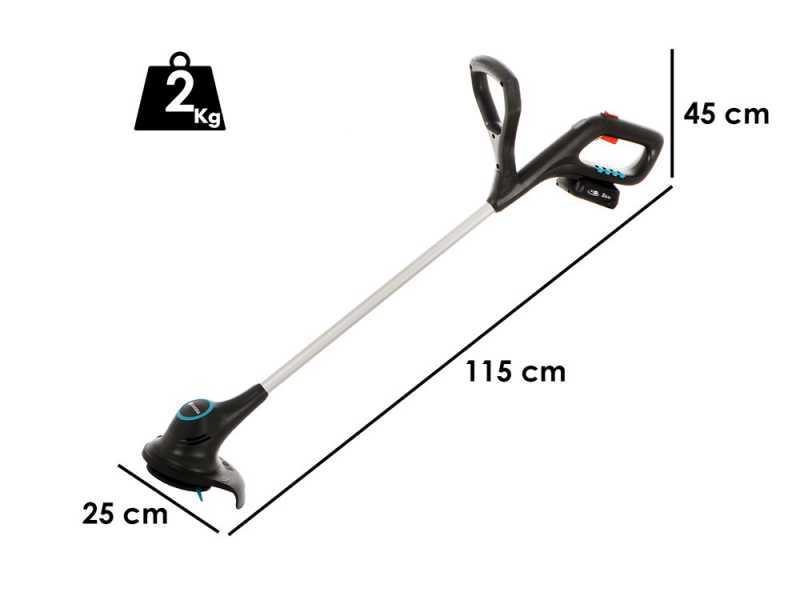 Gardena SmallCut 23/18V P4A - Akku-Rasentrimmer - 2Ah