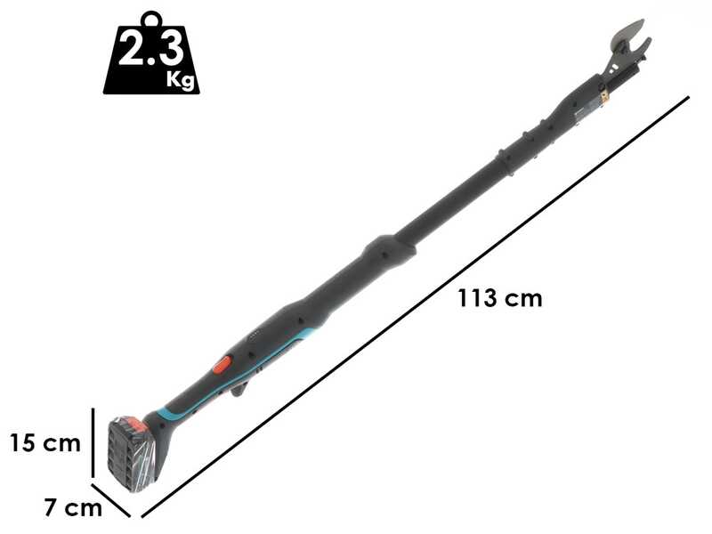 Gardena EasyCut 110/18V P4A - Akku-Baumschere - 18V 2Ah