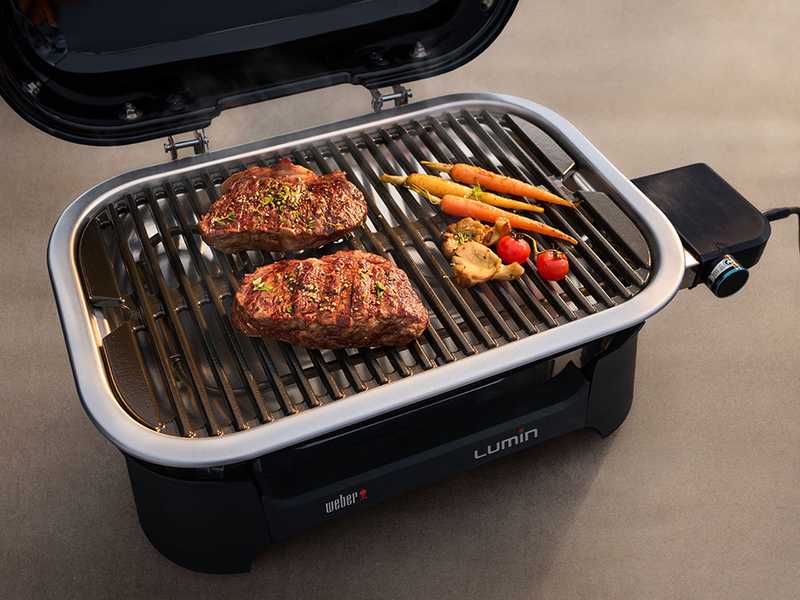 Weber Lumin Red - tragbarer Elektrogrill