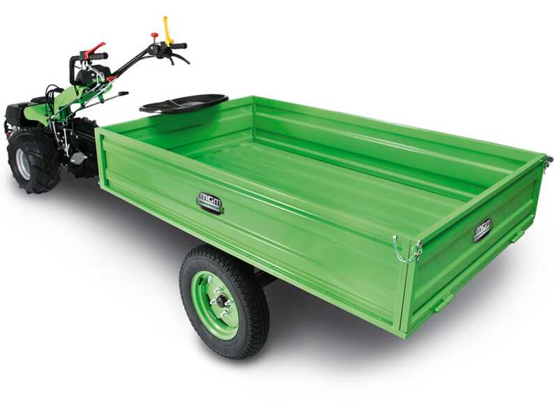 Lampacrescia MGM Castoro Super &ndash; Benzin-Einachsschlepper &ndash; Honda GX390 &ndash; 13 PS