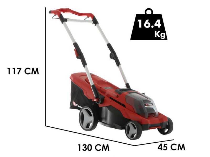 Akku Rasenm&auml;her Einhell RASARRO 36/40 - 2 Akkus 18V 4AH