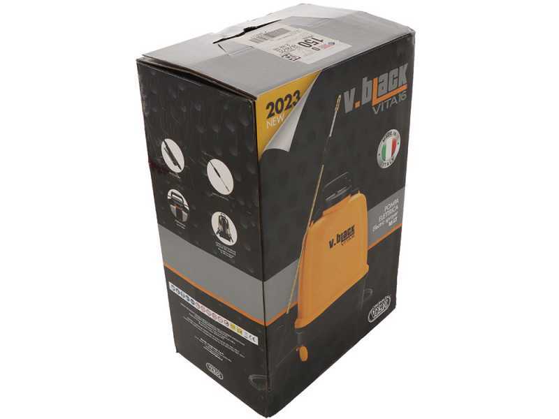 Volpi V-BLACK VITA 16 - Akku-R&uuml;ckenspritze