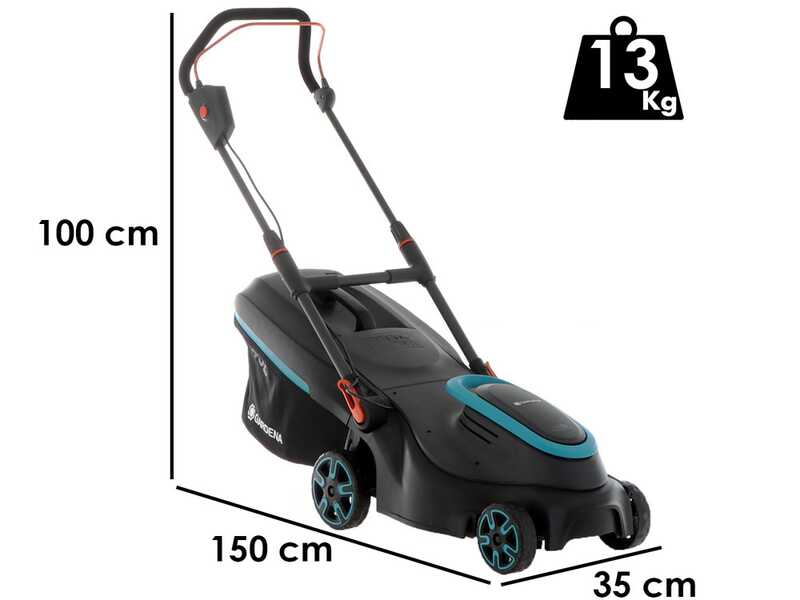 Gardena PowerMax 37/36V P4A -  Akku-Rasenm&auml;her - 36V/4ah - Schnittbreite 37 cm