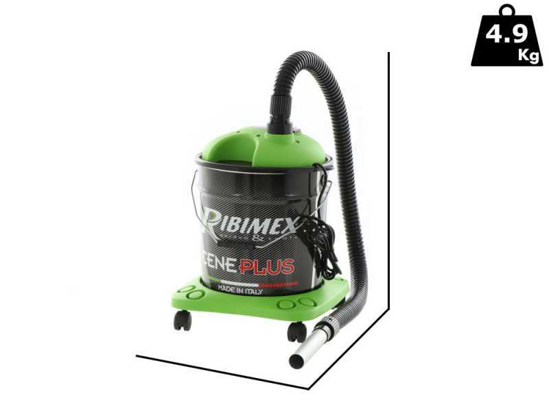 Aschesauger mit Beh&auml;lter Ribimex Ceneplus 18L - 950 W