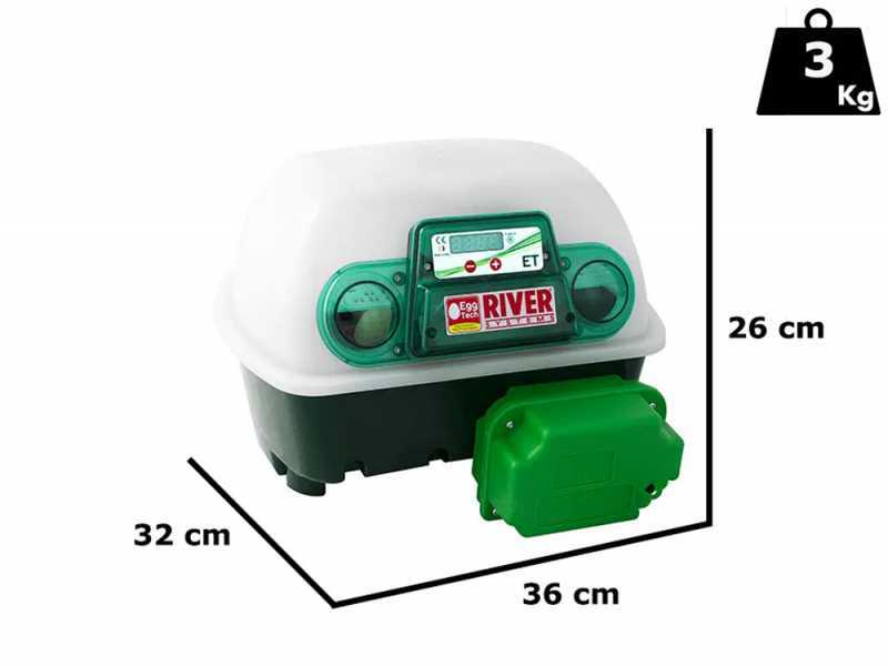 River Systems ET 12 - Automatische Brutmaschine- 12 Eier