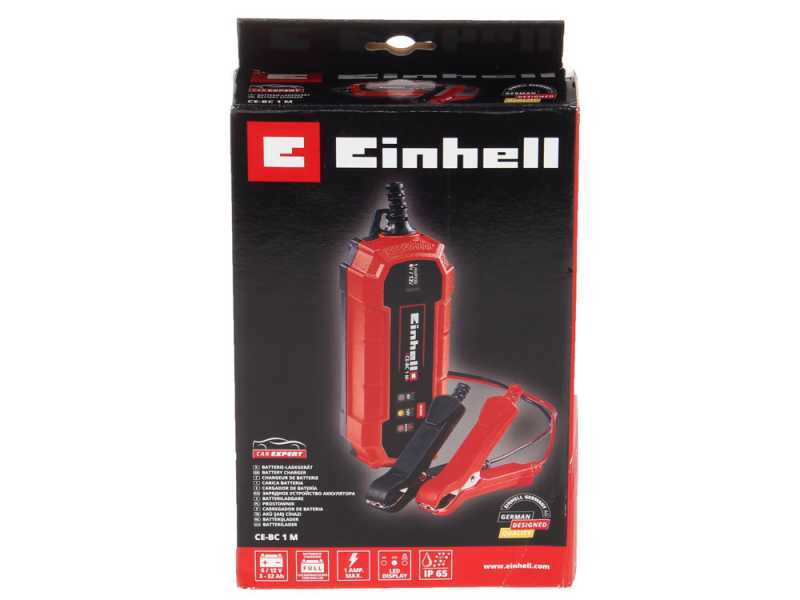 Einhell CE-BC 1 M - 6/12V - Batterie-Ladeger&auml;t mit Erhaltungsladefunktion  - Max 32 Ah