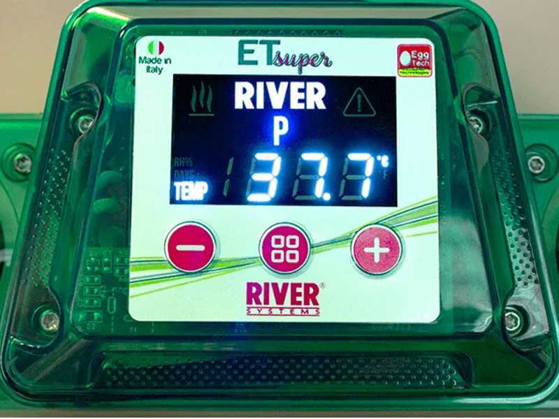 River Systems ET 12 SUPER - Automatische Brutmaschine- 12 Eier