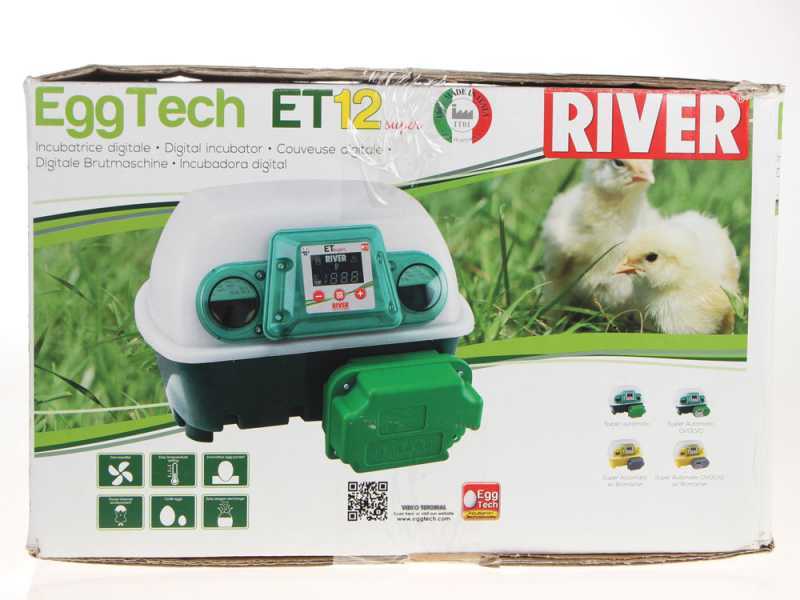 River Systems ET 12 SUPER - Automatische Brutmaschine f&uuml;r Eier