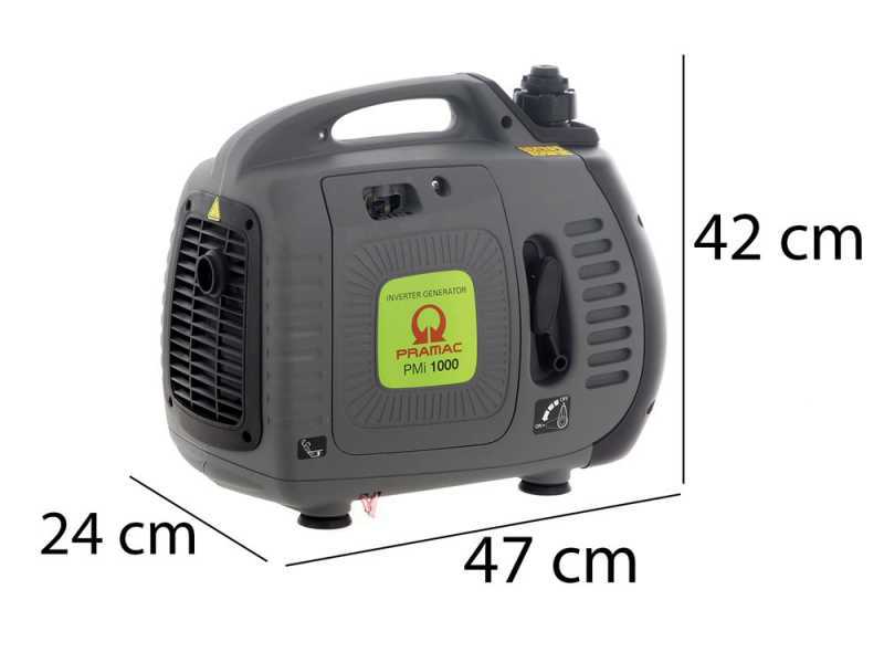 Pramac PMi1000 - Inverter Stromerzeuger 230V einphasig  - 0,9 kW - leise