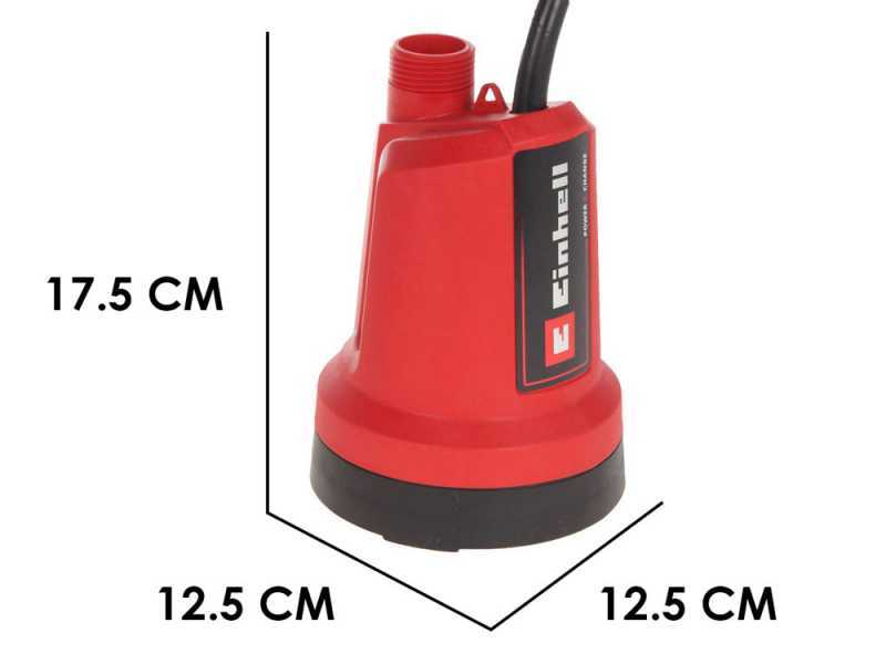 Klarwasserpumpe Einhell GE-SP LL 18 Li -  18V 2,5 Ah und Ladeger&auml;t