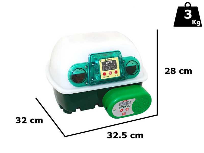 River Systems ET 12 TOP - Automatische Brutmaschine f&uuml;r Eier - 12 Eier