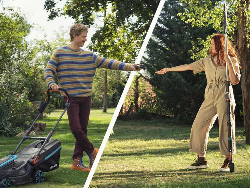 Gardena HighCut 250/18V Solo - Akku-Teleskop-Baumschere - OHNE AKKU UND LADEGER&Auml;T