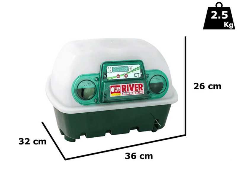 River Systems ET 12 - Manuelle Brutmaschine  - 12 Eier