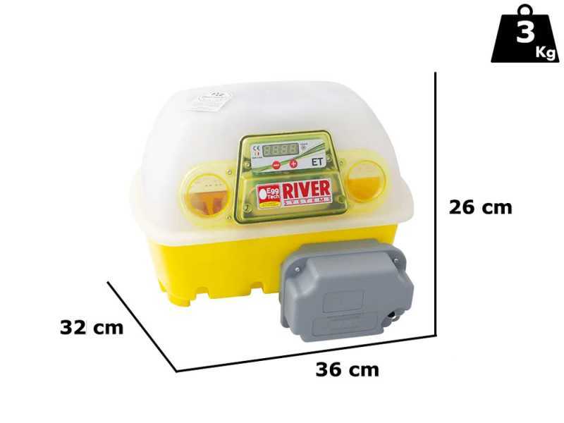 RIVER SYSTEMS ET 12 BIOMASTER - Automatische Brutmaschine f&uuml;r Eier- 12 Eier
