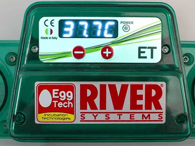 River Systems ET 24 - Manuelle Brutmaschine f&uuml;r Eier - 24 Eier