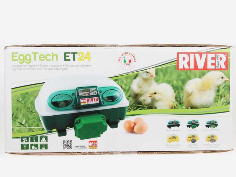 River Systems ET 24 - Manuelle Brutmaschine f&uuml;r Eier