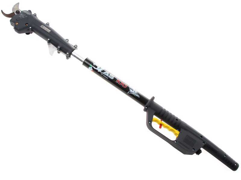 Zanon Shark ZS50 - Elektrische Baumschere auf Verl&auml;ngerungsstange - 50.4V 2.9 Ah - 100 cm