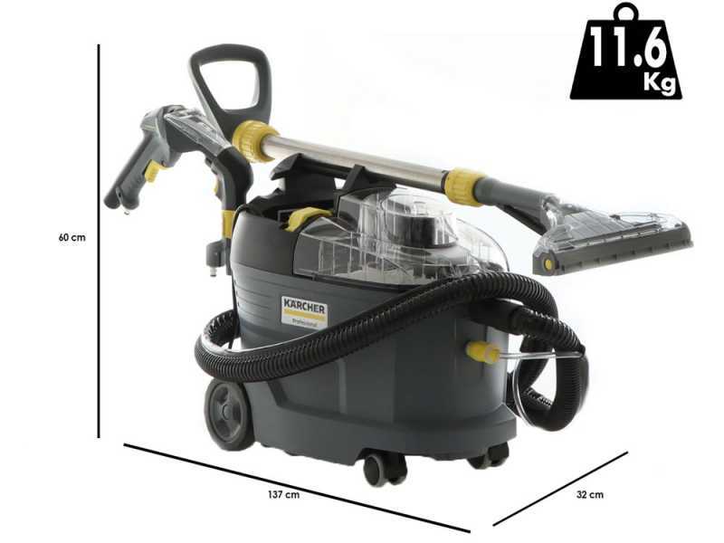 K&auml;rcher Pro Puzzi 8/1  ADV - Spr&uuml;hextraktionsger&auml;t - Teppichbodenreiniger - Leistung 1200W
