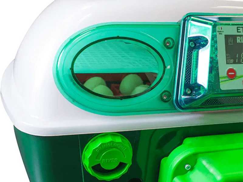 River Systems ET 24 SUPER - Automatische Brutmaschine f&uuml;r Eier - 24 Eier