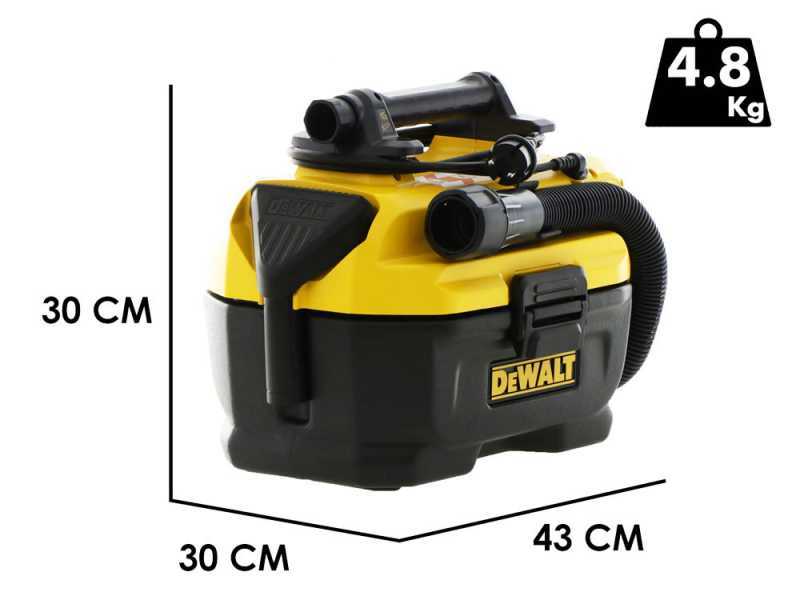DeWalt DCV584L-QW - Tragbarer Hybrid Nass/Trockenstaubsauger