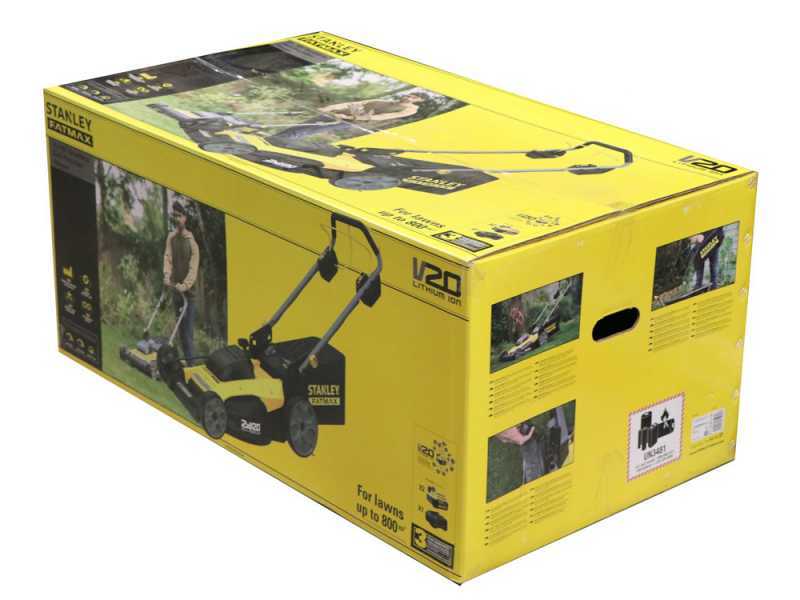 Akku-Rasenm&auml;her Stanley SFMCMWS251M-QW 36V - SOLO - OHNE AKKU UND LADEGER&Auml;T