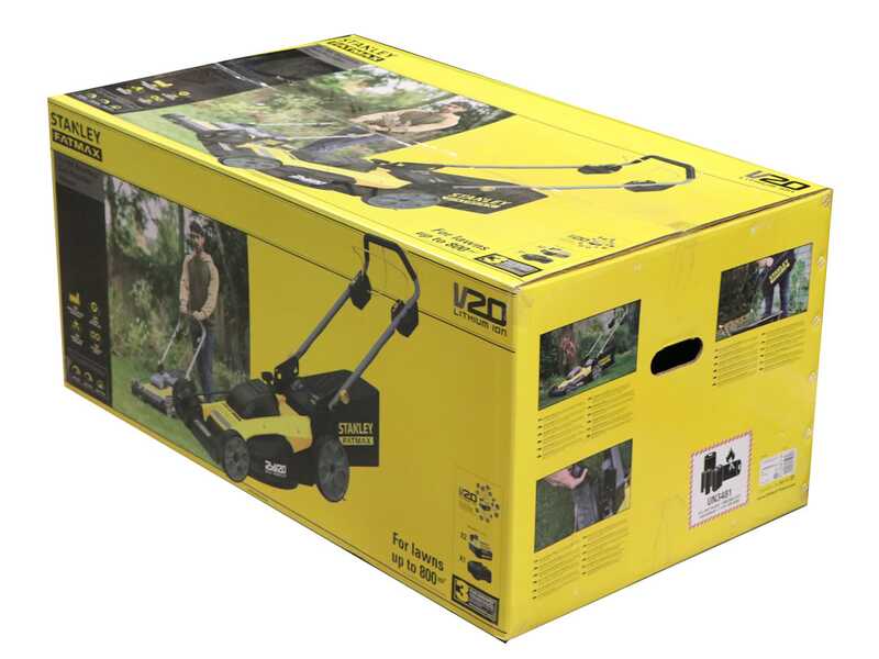 Akku-Rasenm&auml;her Stanley SFMCMWS251M-QW 36V - SOLO - OHNE AKKU UND LADEGER&Auml;T