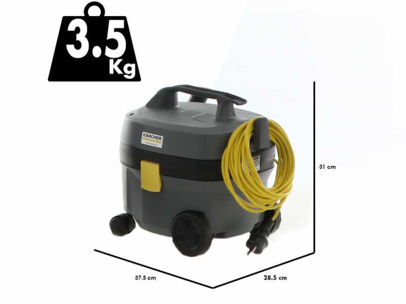K&auml;rcher Pro T 7/1 Classic - Professioneller extrem leiser Staubsauger - 850W