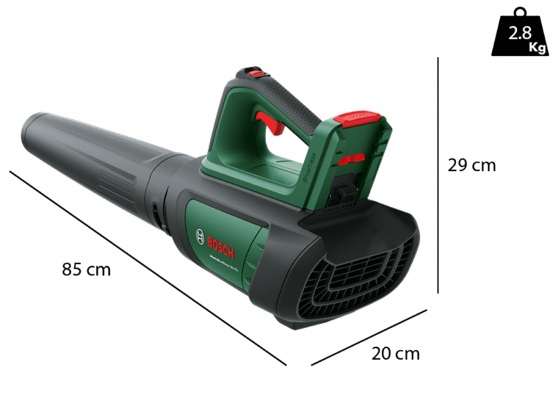 Akku-Laubbl&auml;ser Bosch AdvancedLeafBlower 36V-750 - SOLO - OHNE AKKU UND LADEGER&Auml;T