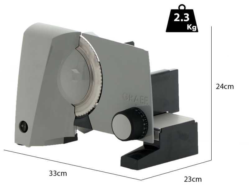 Graef G50EU - Allesschneider mit Klingendurchmesser 170 mm