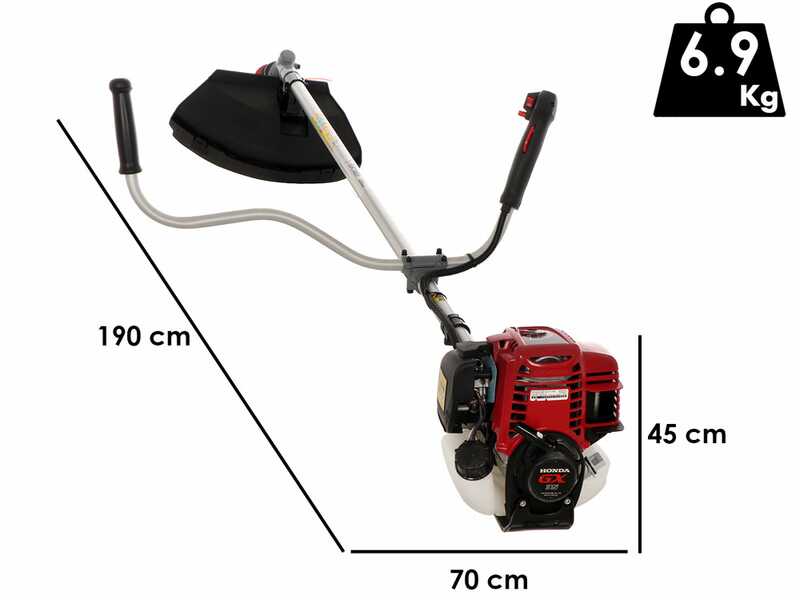 EuroMech HO 35 C - Benzin-Motorsense 4-Takt mit Zweihandlenker - Hondamotor GX35