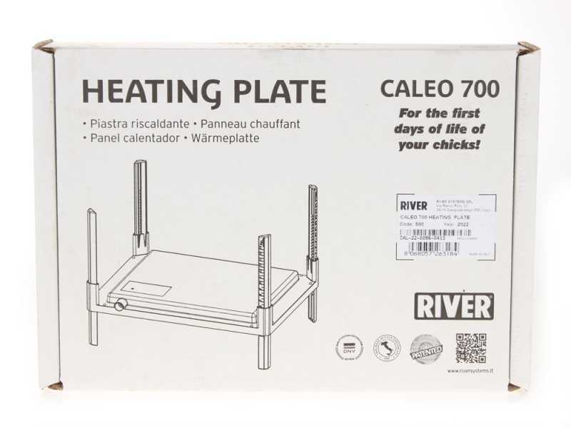 W&auml;rmeplatte f&uuml;r K&uuml;ken River Systems CALEO 700
