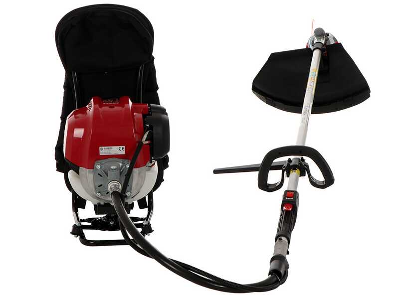 EuroMech ZHO 50C - R&uuml;ckentragbare Motorsense - Hondamotor GX50